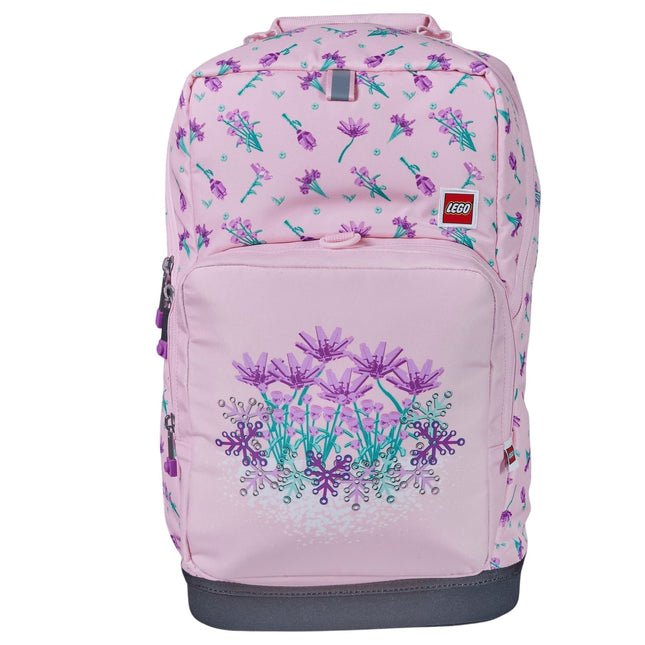 Optimo Schulranzen für Kinder, Blumendesign, robustes Material