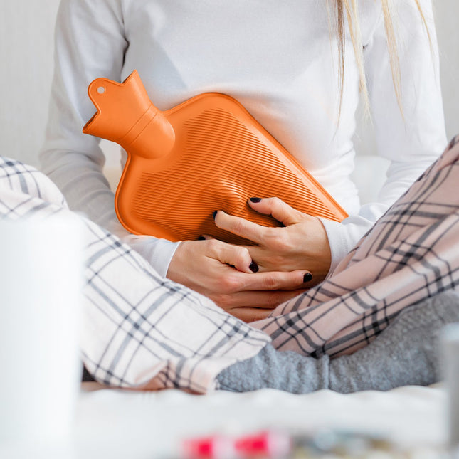 Termofor oranžový 2L – nepropustný, úleva od bolesti