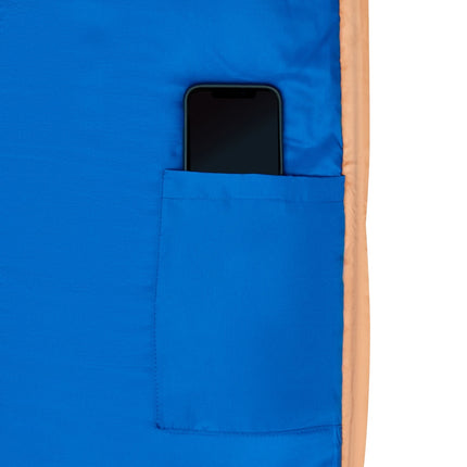 Orange Junior Sleeping Bag, Lightweight, Compact