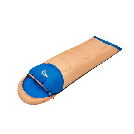 Orange Junior Sleeping Bag, Lightweight, Compact