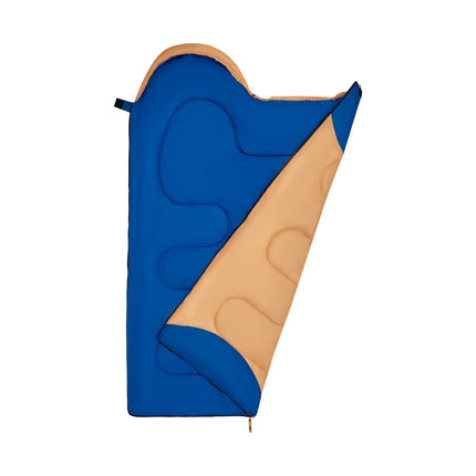 Orange Junior Sleeping Bag, Lightweight, Compact