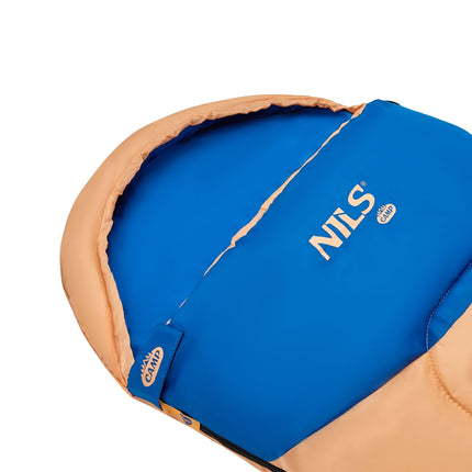 Orange Junior Sleeping Bag, Lightweight, Compact