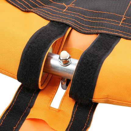 Orangene UFO-Schaukel, langlebiger Outdoor-Spaß
