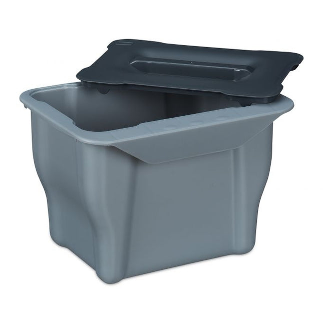 Biotonne Küche 5 l grau
