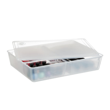 Organizer-Box mit 3 herausnehmbaren Fächern