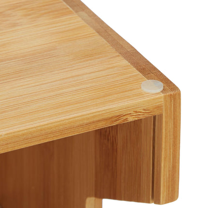 Organizer in bamboo with 3 levels