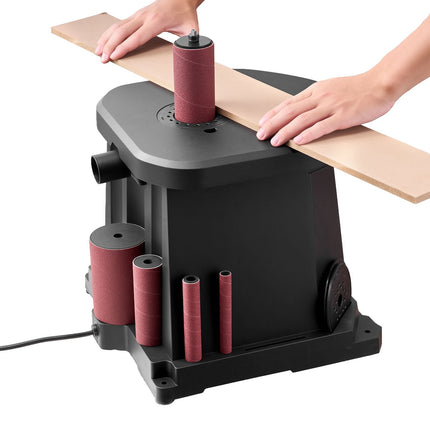 Oscillating Spindle Sander, 2000 RPM, 6 Sleeves, Dust Port