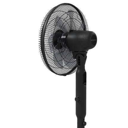 Oscilační stojanový ventilátor s dálkovým ovládáním, 28 rychlostí, časovač
