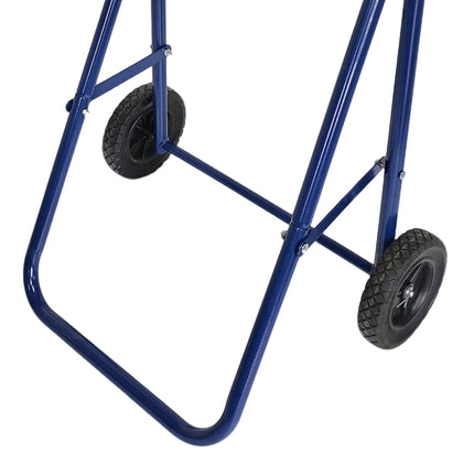 Außenborderständer, Stahl & Holz, 100 kg Tragkraft