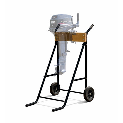 Außenborder-Ständer, Stahl & Holz, 100 kg Tragkraft