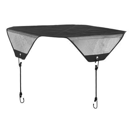 Outdoor Air Conditioner Cover, 28x28 In PVC Mesh, Black