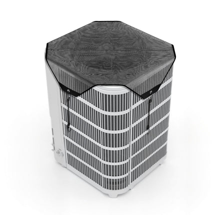 Outdoor Air Conditioner Cover, PVC Mesh, 36 x 36 in, Black