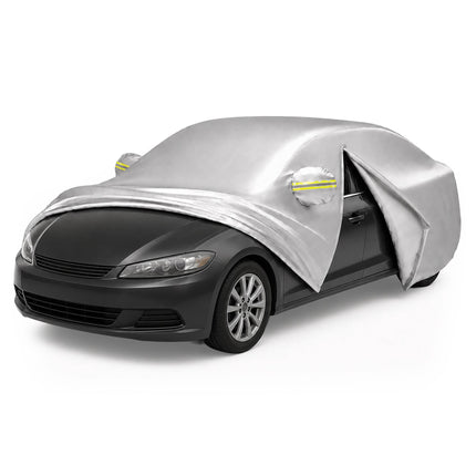 Outdoor-Autoschutzhülle, Silber, 450–495 cm Limousine