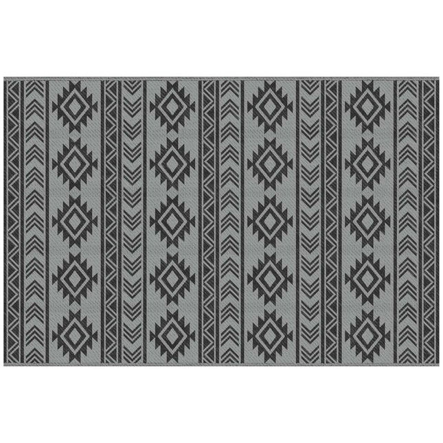 Wasserdichte Outdoor-Kunststoffmatte – beidseitig, 182 x 274 cm