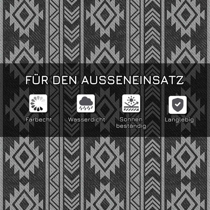 Wasserdichte Outdoor-Kunststoffmatte – beidseitig, 182 x 274 cm