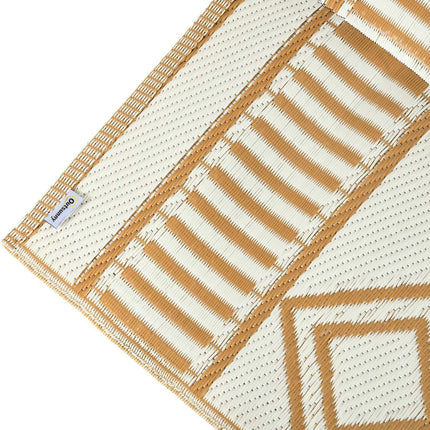 Waterproof outdoor mat for garden & camping, 121x182cm