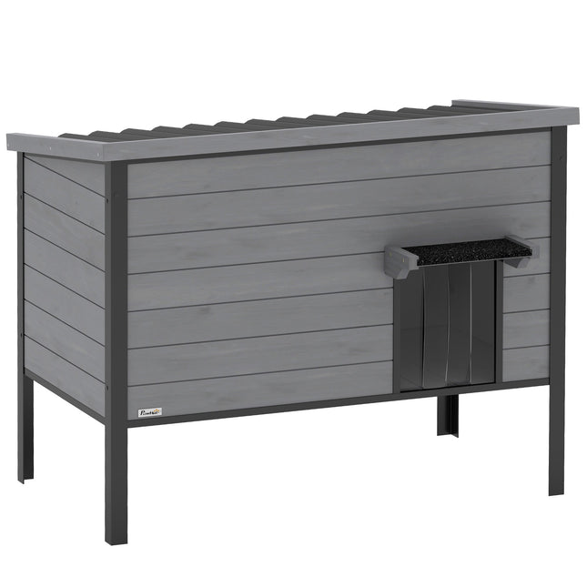Outdoor Cat House, Weatherproof, Easy Clean, 85x55x70 cm