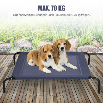 Outdoor Hundebett, 130x90x20 cm, wasserdicht & strapazierfähig