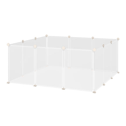 Ohrádka pro malé mazlíčky, 12 panelů, 105x105x45 cm
