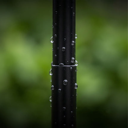 Outdoor Fairy Light Poles, 3m, Black, 6 Pack