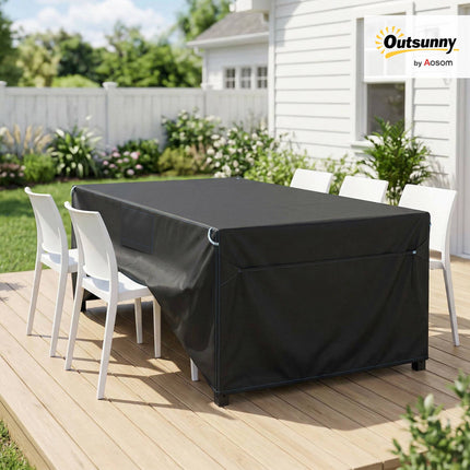 Gartenmöbelabdeckung, wasserdicht 420D Oxford, 180x120x74cm