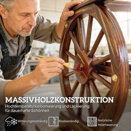 Gartenstuhl, Wagon Wheel Design, Kiefern- & Tannenholz