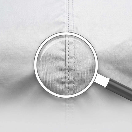 Outdoor Hatchback Car Cover, 400–435 cm, Silver