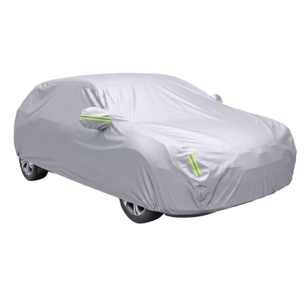 Outdoor Hatchback Car Cover, 400–435 cm, Silver