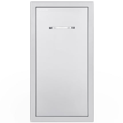 Outdoor Kitchen Trash Drawer, Stainless Steel, 13.5 x 19.6 x 25.8 in