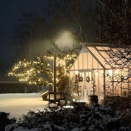 LED Lichterkette Außen 10m, 100 LEDs, Warmweiß