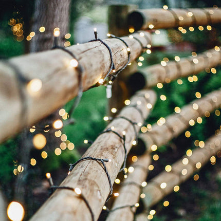 LED Lichterkette Außen 20m, 200 LEDs, Warmweiß