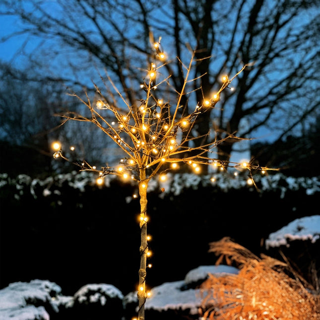 LED Lichterkette Außen 20m, 200 LEDs, Warmweiß