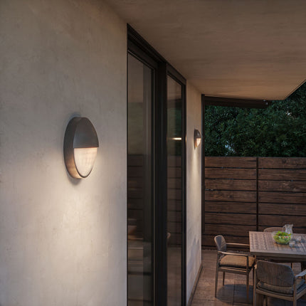 Außen-LED-Wandleuchte, 800lm, Warmweiß, Anthrazit