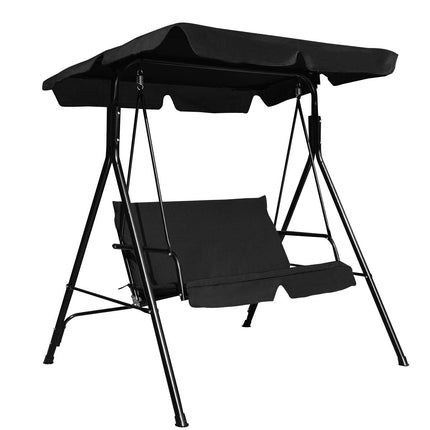 Outdoor Hollywoodschaukel mit Dach und Kissen