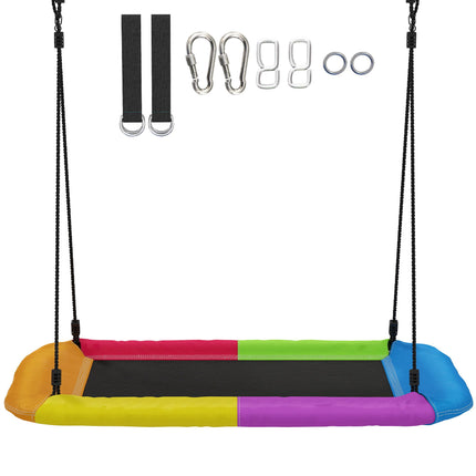 Outdoor-Nestschaukel für Kinder, 148x77 cm, 300 kg Tragkraft