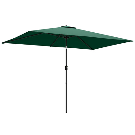 Outdoor Patio Umbrella, Adjustable Tilt, 300x200 cm