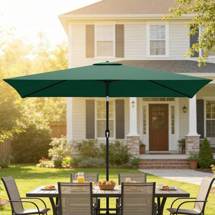 Outdoor Patio Umbrella, Adjustable Tilt, 300x200 cm