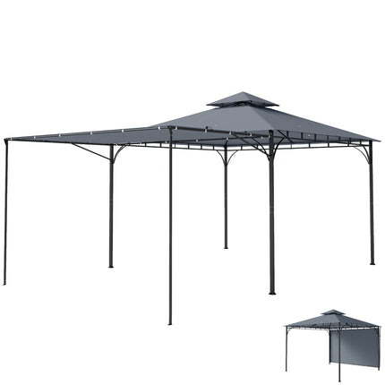 Pavillon mit einfahrbarem Dach, UV-Schutz 30+