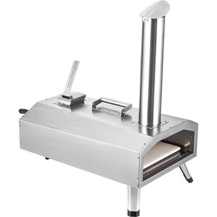 Outdoor Pizza Oven, 12-Inch, Tri-Fuel, Pizza Stone