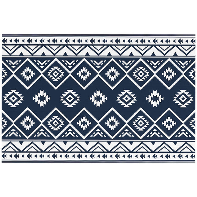 Wendbarer Outdoor-Teppich - Wasserabweisend, 182x274cm