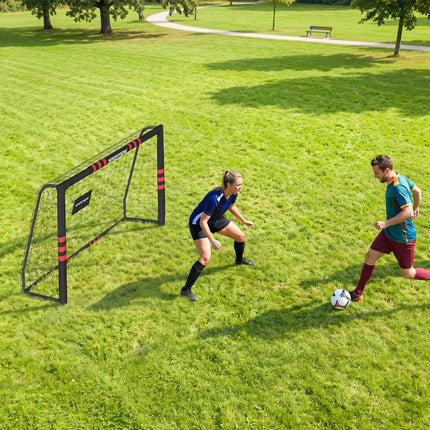 Outdoor Soccer Goal with Net, Foam Padding – 180x120 cm
