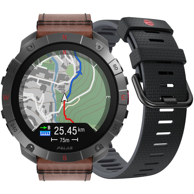 Outdoor-Sportuhr, Titan, AMOLED-Saphirglas-Display