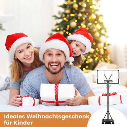 Outdoor Basketballkorb mit Ständer &amp; Gewichtstasche &amp; 2 Netze Basketballständer
