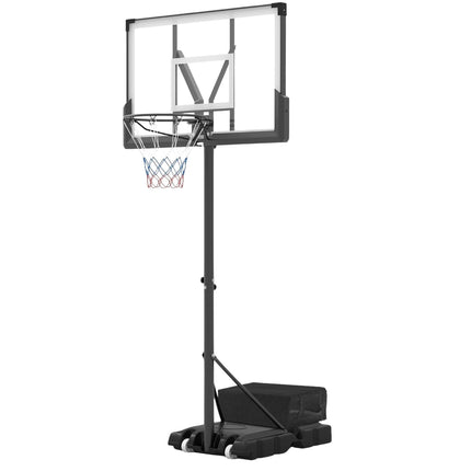 Outdoor Basketballkorb mit Ständer &amp; Gewichtstasche &amp; 2 Netze Basketballständer