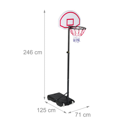 Venkovní basketbalový stojan