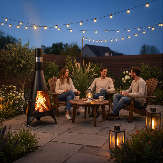 Outdoor stove black