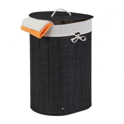Oval laundry basket