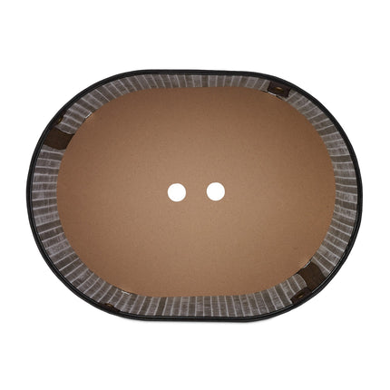 Oval laundry basket
