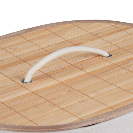 Oval laundry basket