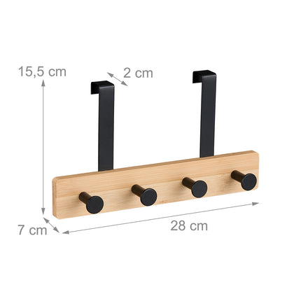 Türgarderobe mit 4 Haken